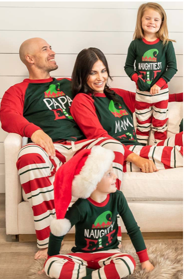 Family Elf Pajamas