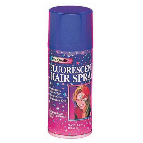 Bright color hairspray Blue