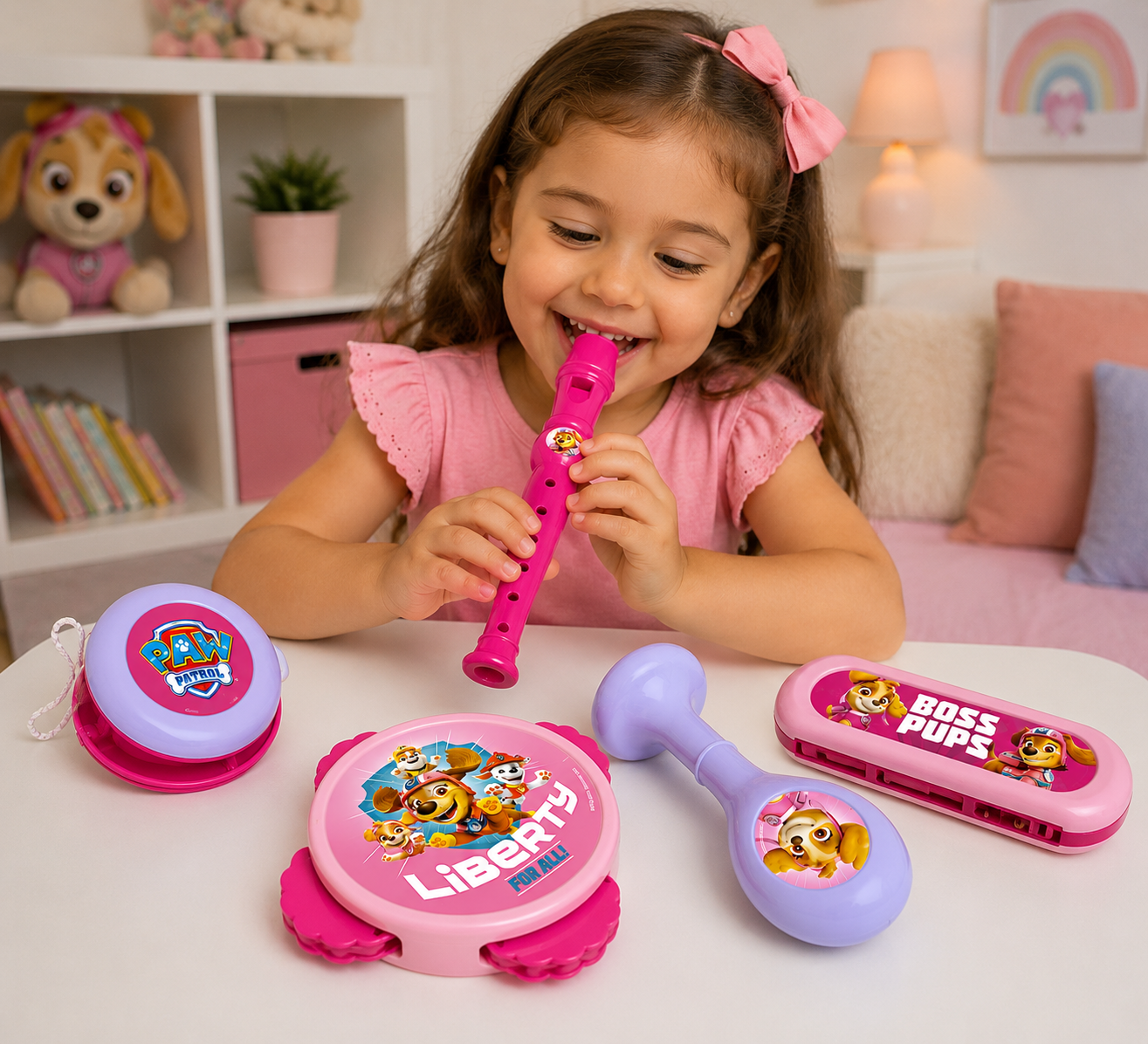Paw Patrol Girls 6pc Instruments