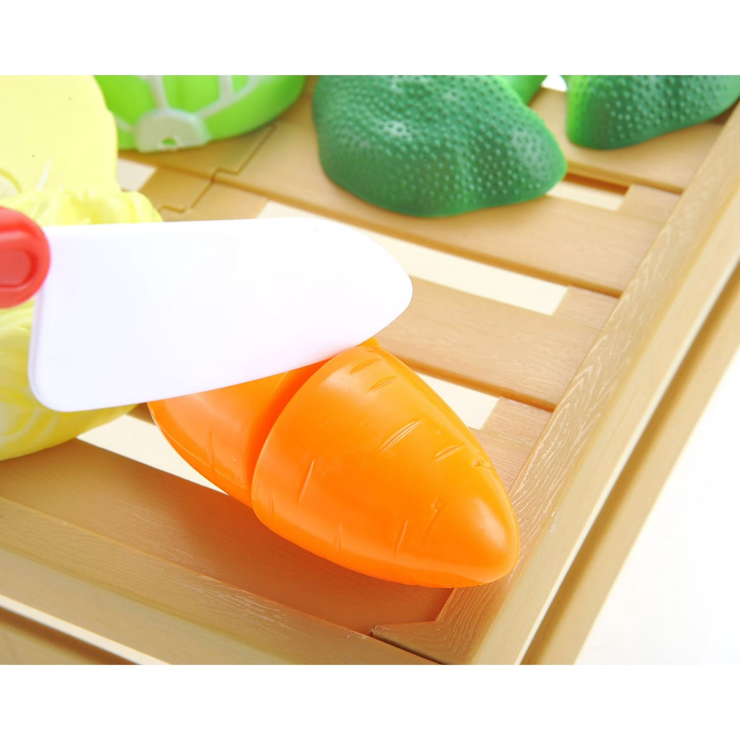 11 PC Market Crate Playset - Case with Vegetables