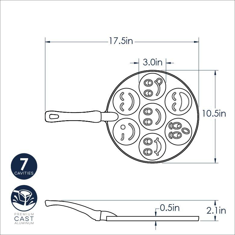 Smiley Face Pancake Pan