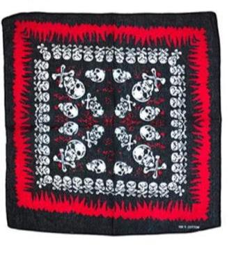 SKULL  BANDANNAS