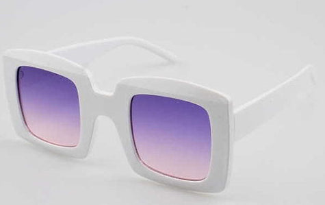 GAFAS DE SOL DE FORMA RECTANGULAR CON ASPECTO RETRO Y COLORES SURTIDOS