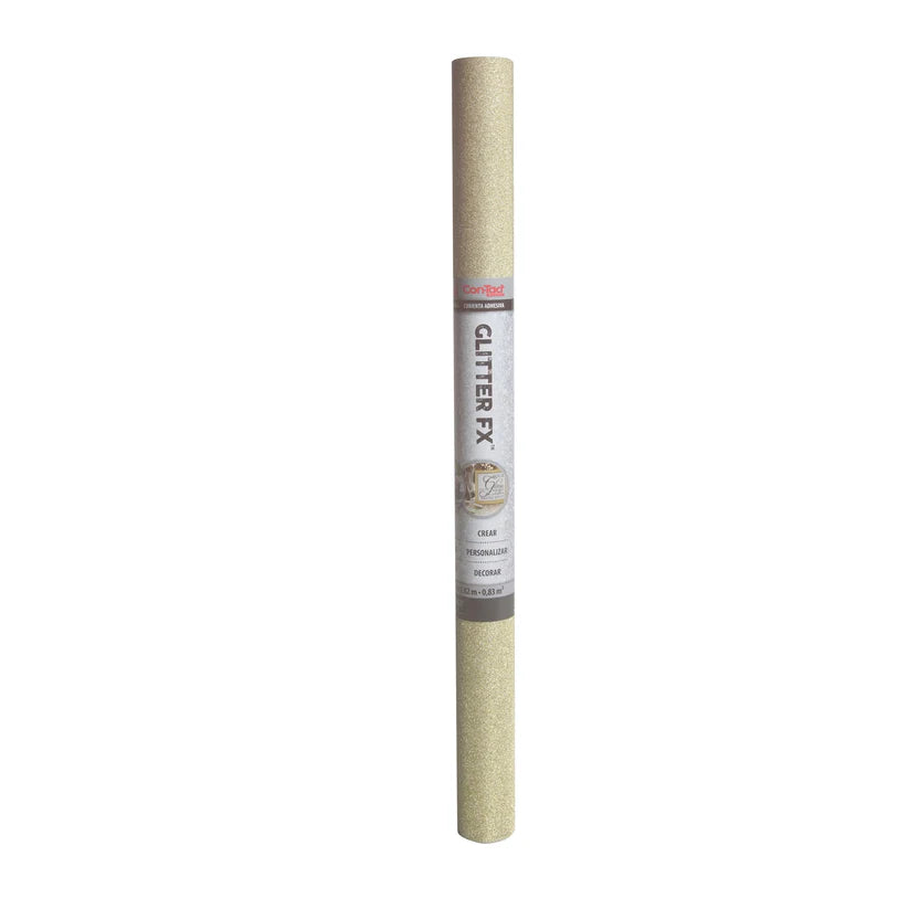 Brand Craft - Glitter FX Self-Adhesive Gold 18in x 6ft