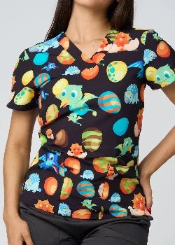 CAMISETAS ESTAMPADAS DE HUEVOS DE DINOSAURIO