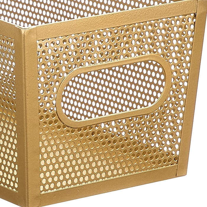 16 x 6 x 5  Bin  Brass