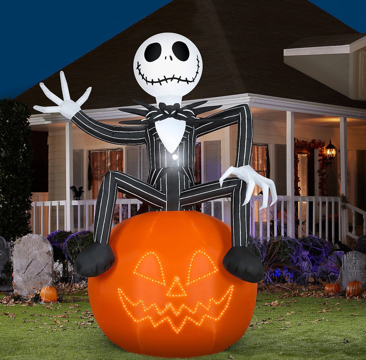 10 Ft. Blow-Up Inflatable Lightshow  Jack Skellington