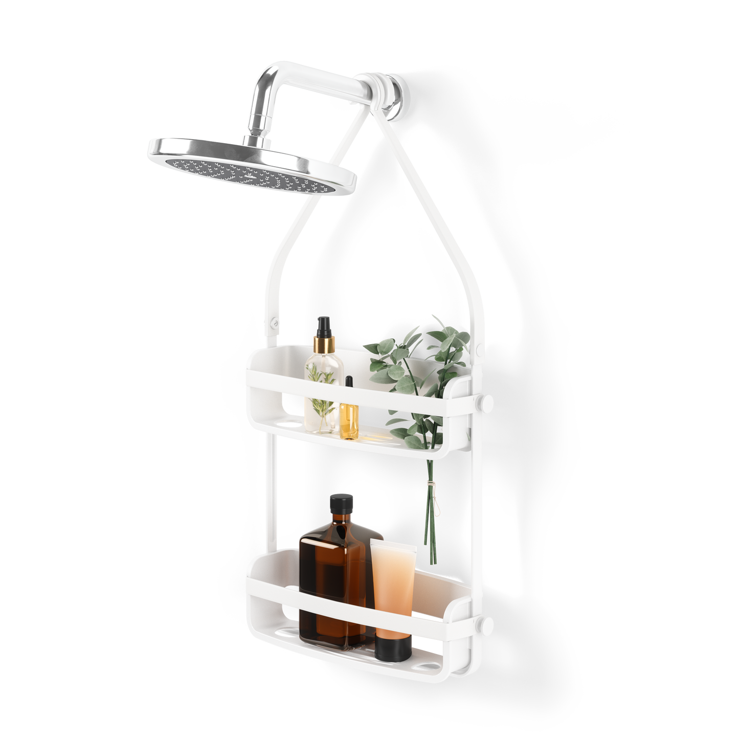 Flex Shower Caddy White