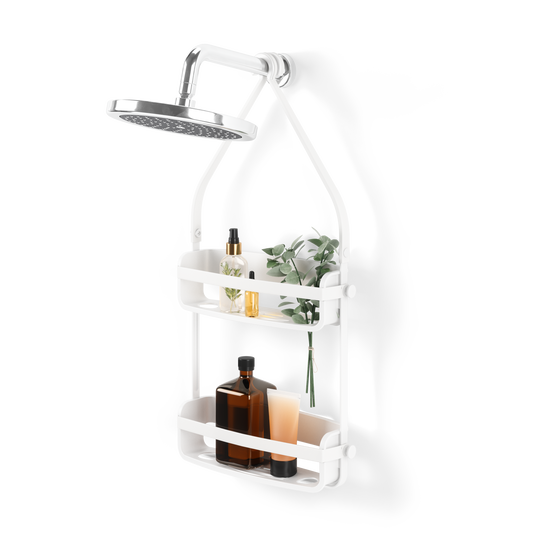 Flex Shower Caddy White