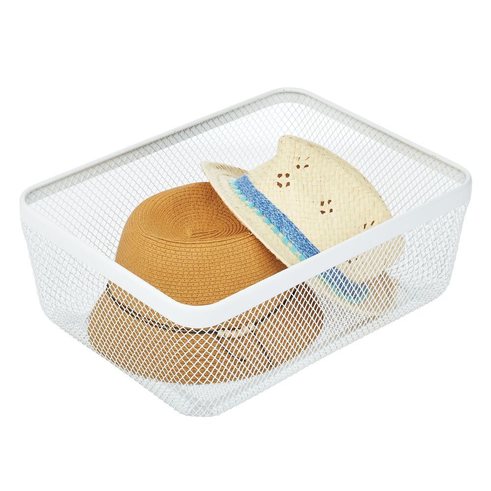 Basket White 16 x 12 x 6