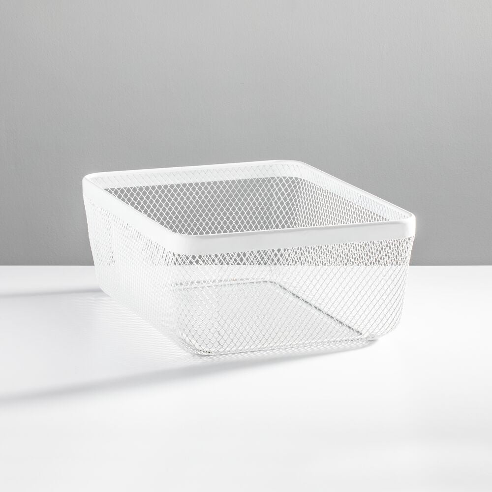 Basket White 16 x 12 x 6