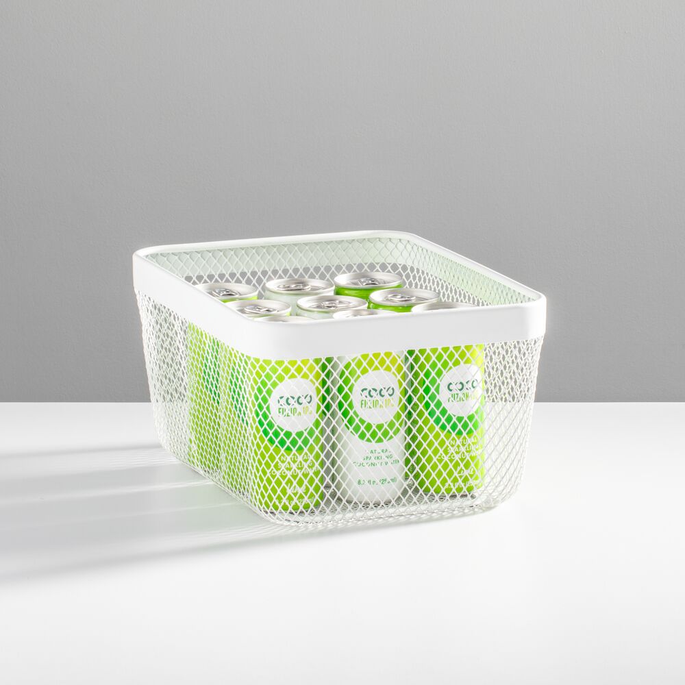 Basket White 12 x 9 x 6