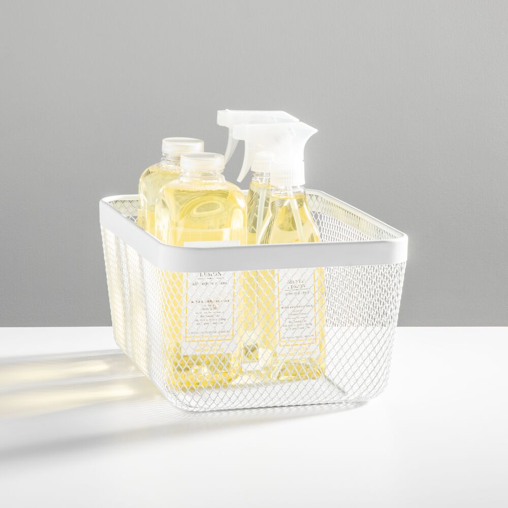 Basket White 12 x 9 x 6