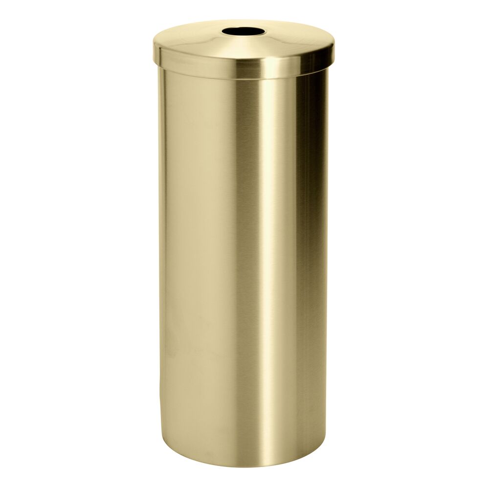 Patton Round Toilet Paper Roll  Brass