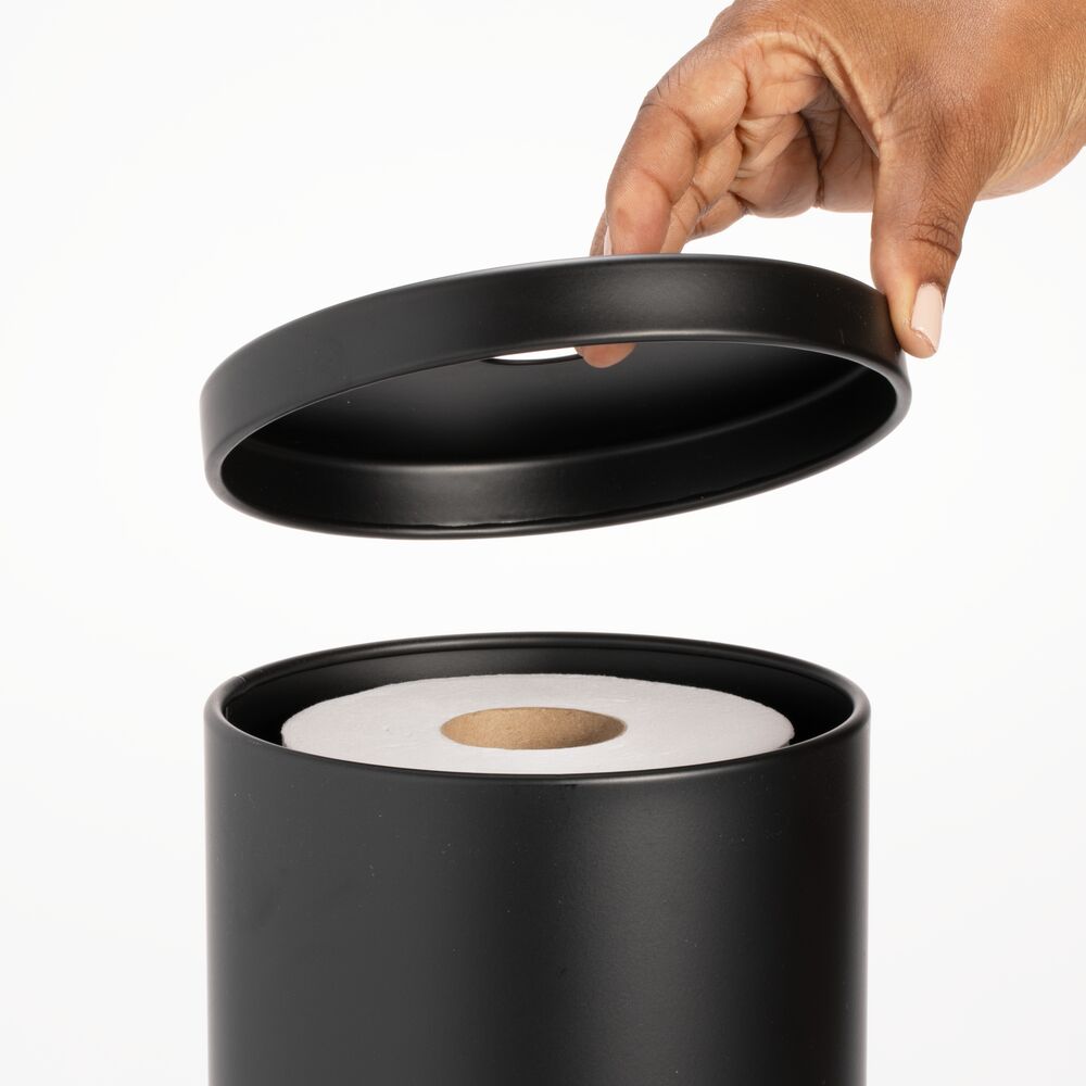 Patton Round Toilet Paper Roll Black