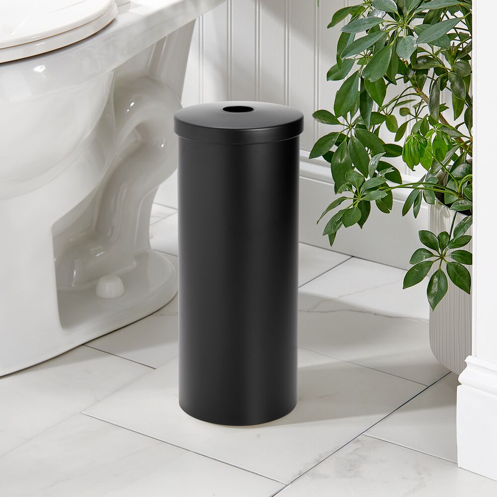 Patton Round Toilet Paper Roll Black