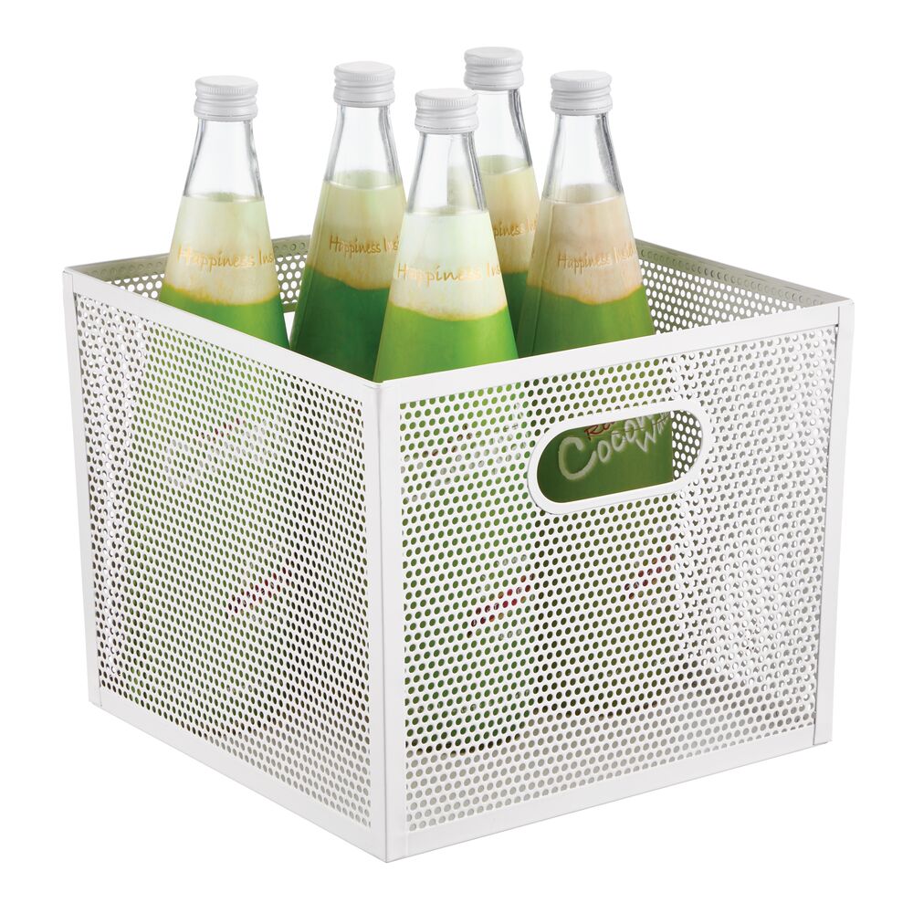 10 x 10 x 8  Bin Matte White