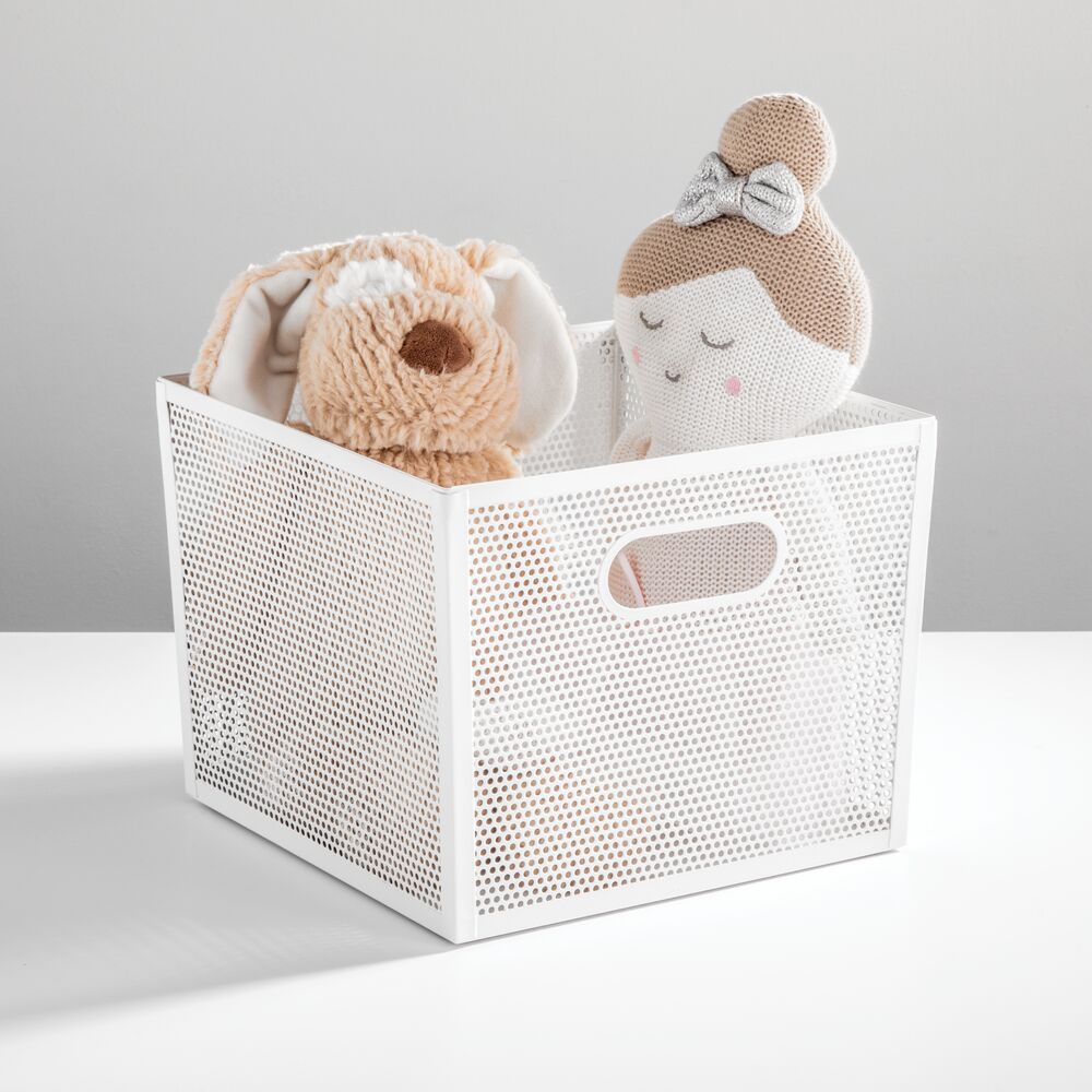 10 x 10 x 8  Bin Matte White