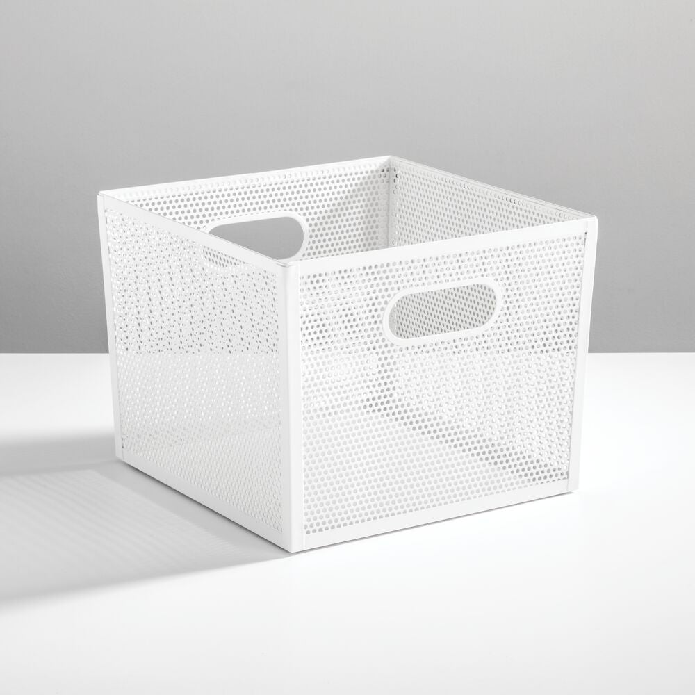 10 x 10 x 8  Bin Matte White