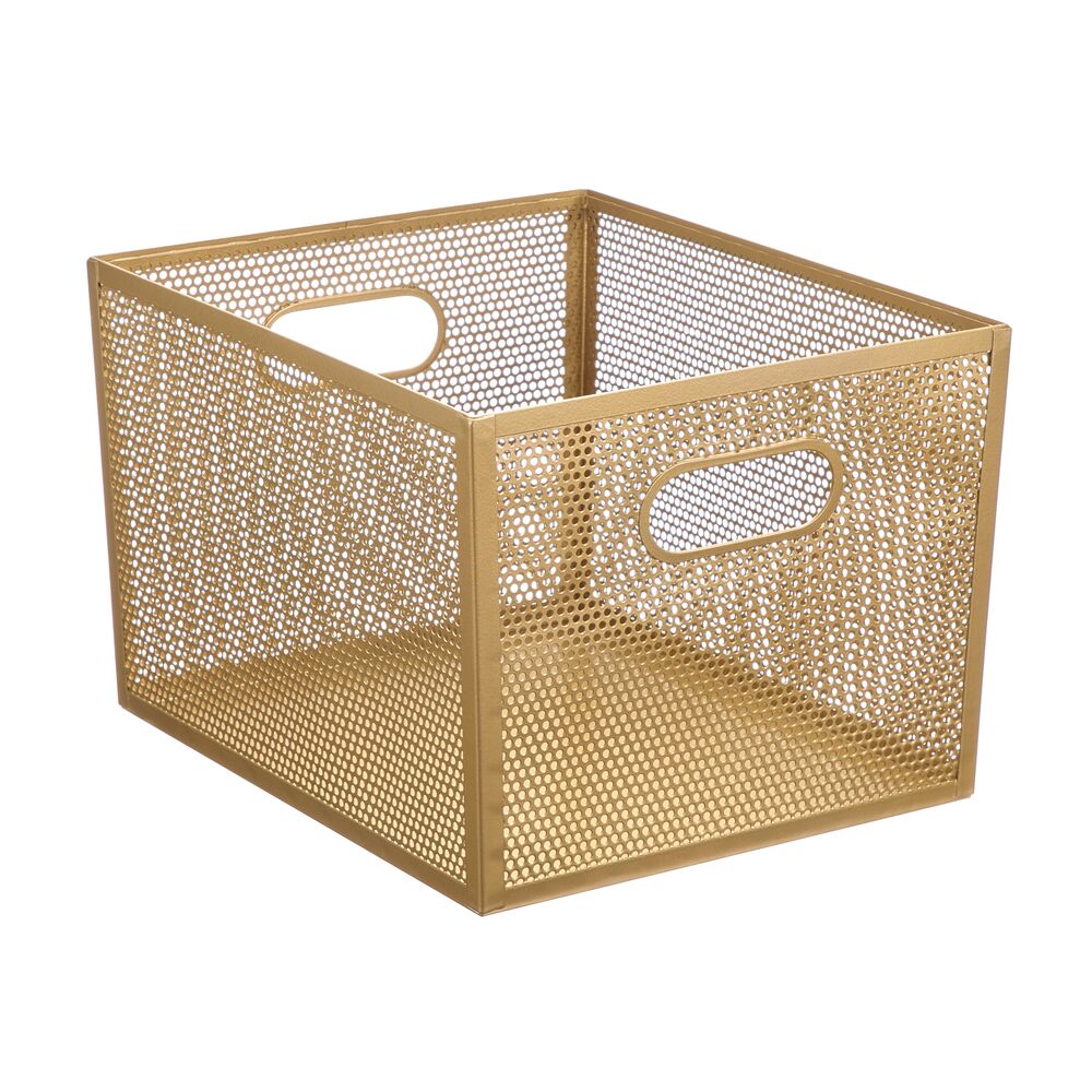 12x10x8  Bin Brass
