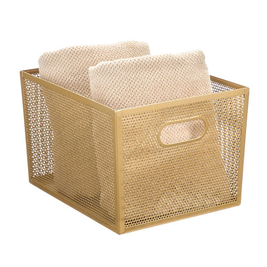 12x10x8  Bin Brass