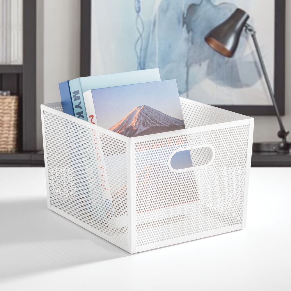 12x10x8 Bin Matte White