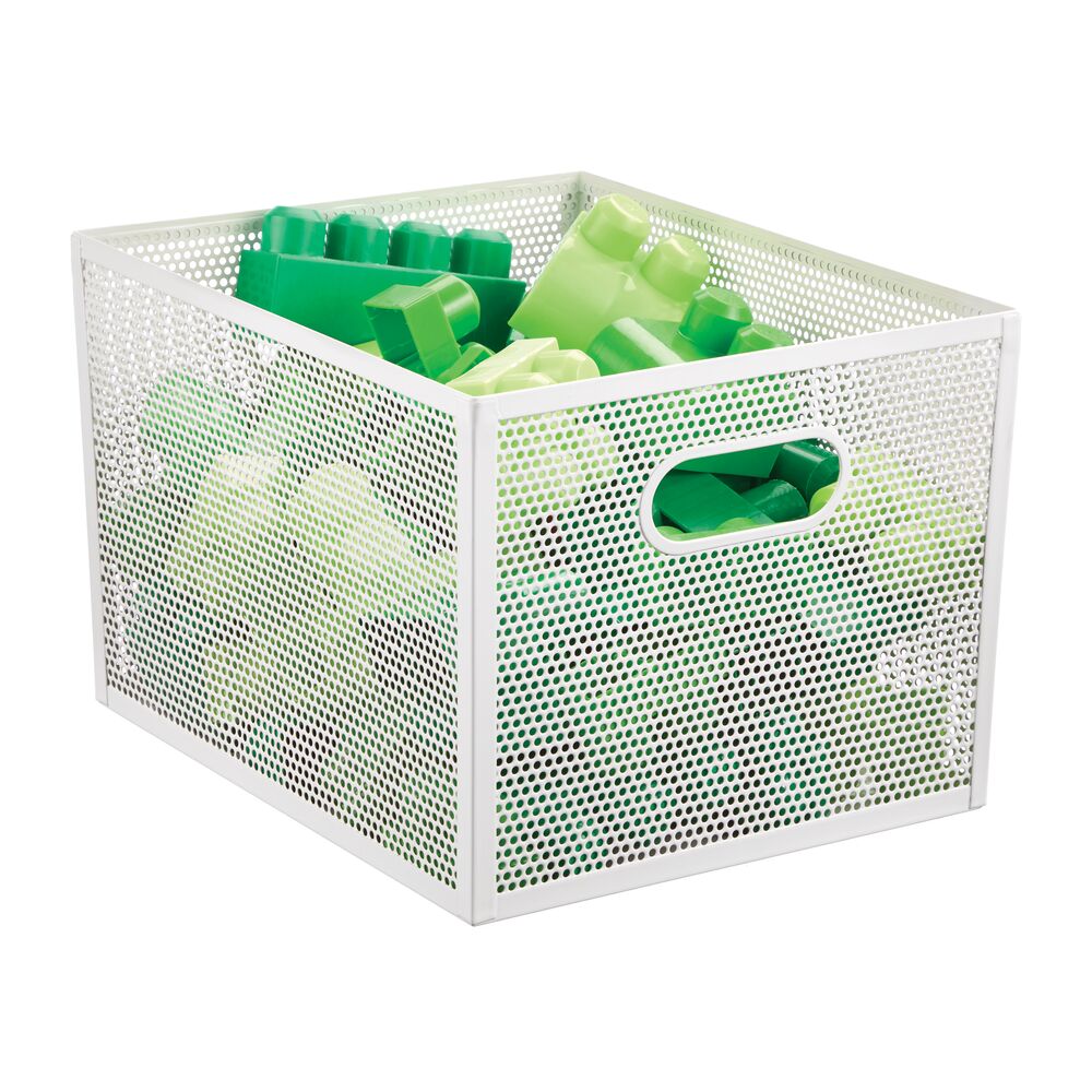 12x10x8 Bin Matte White