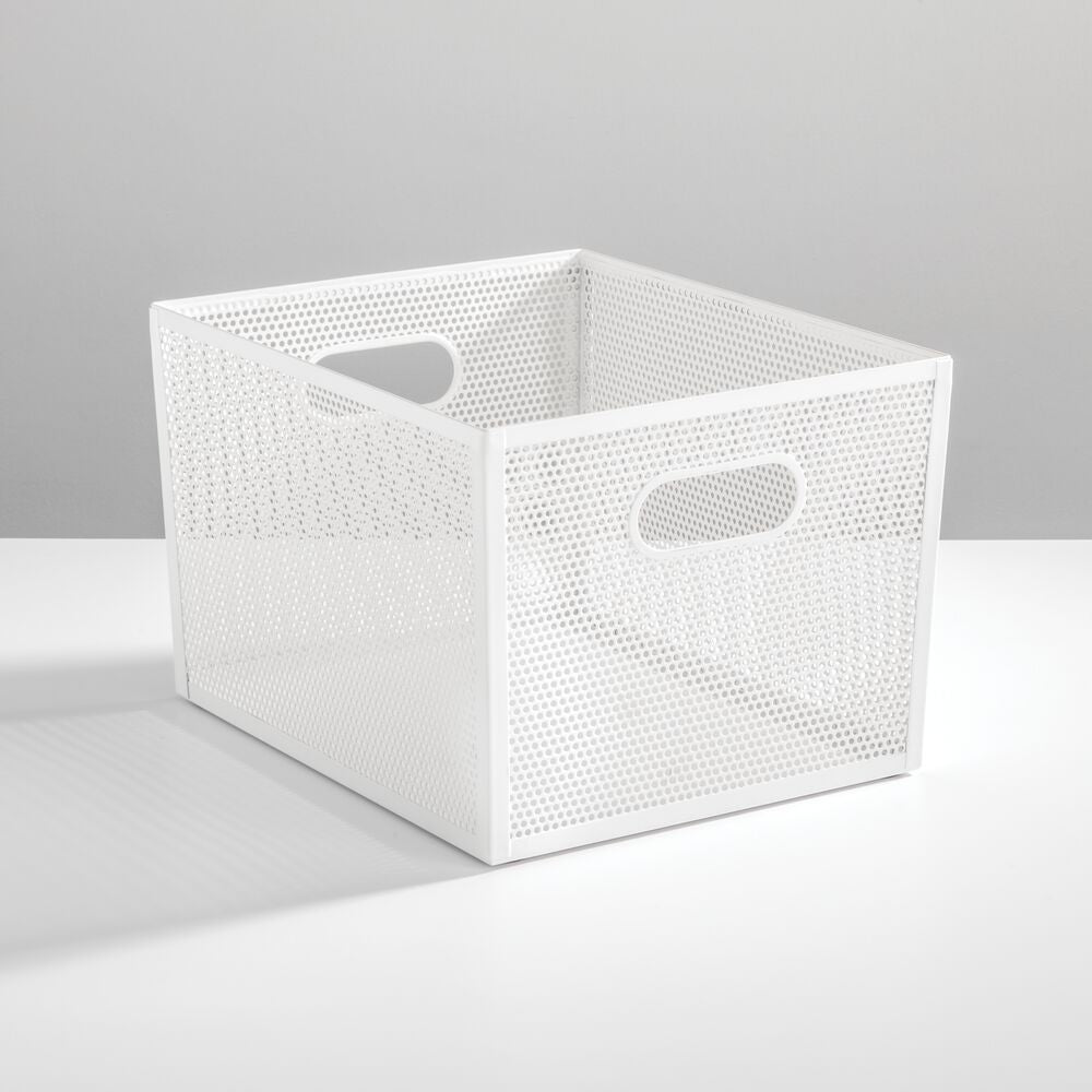 12x10x8 Bin Matte White