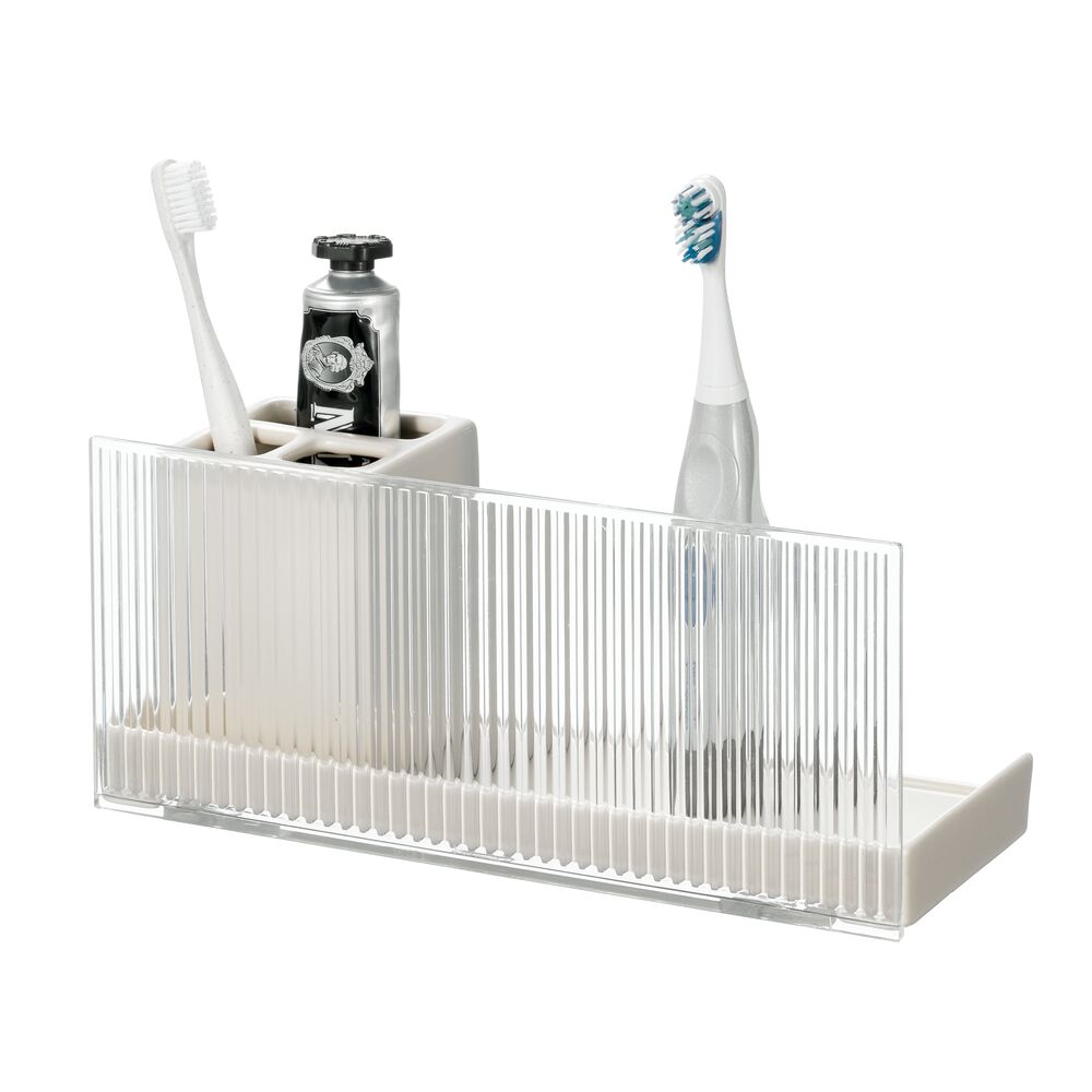 Fluted  Shield Toothbrush Tray