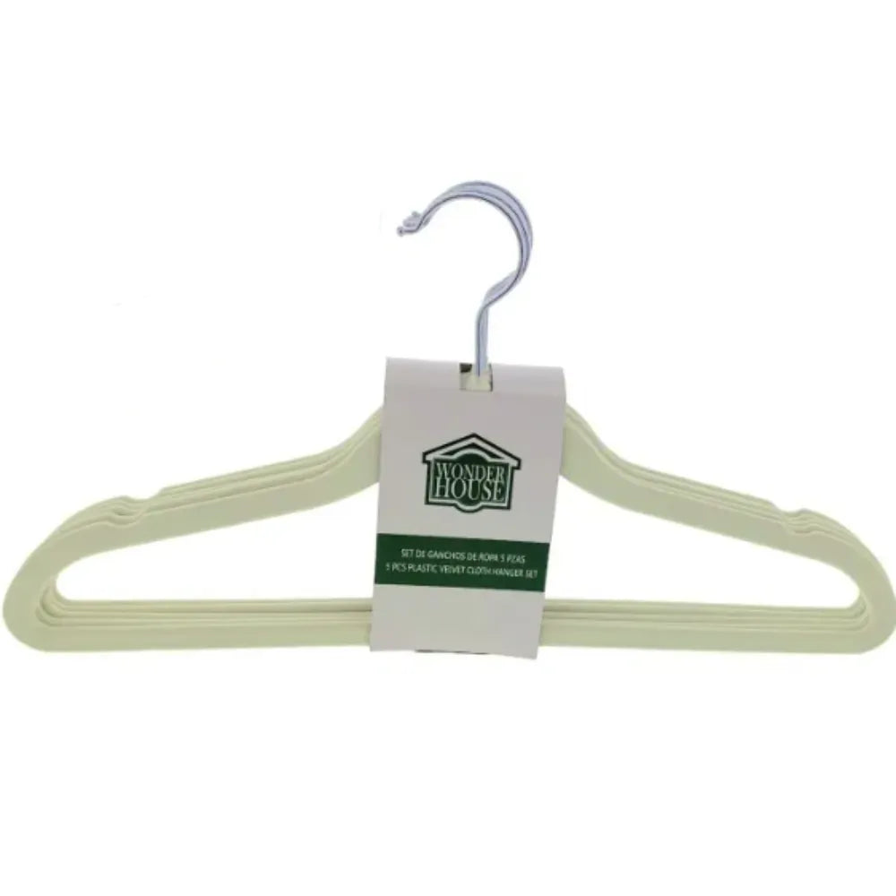 Clothes Hook Beige Set 5