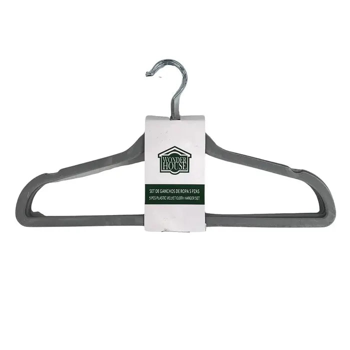 Clothes Hook Grey Set 5