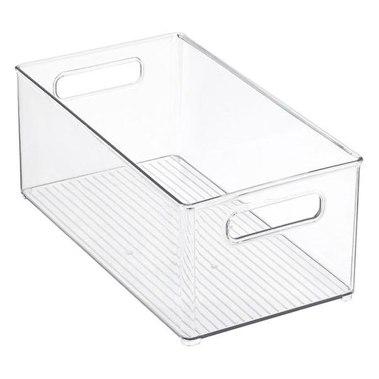 Linus Deep Stacking Bin Clear