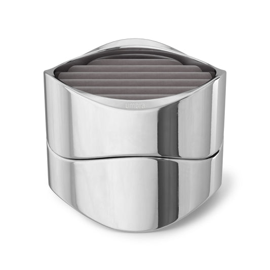 Wavy Jewelry Organizer Chrome