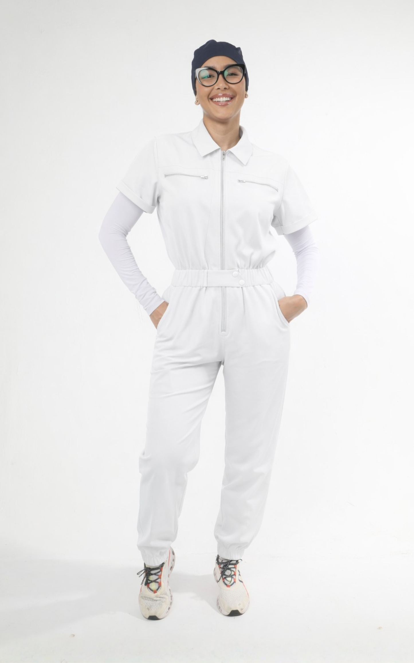 Jumpsuit Uniform White