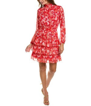 DRESS SAFFRON SUN PRINT  - NANNETTE LEPORE