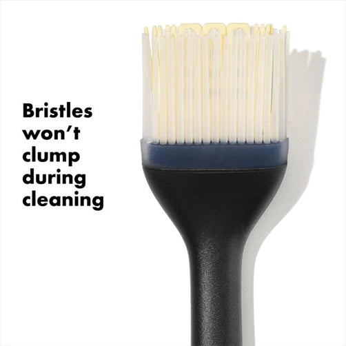 7.6" Black Silicone Pastry Brush