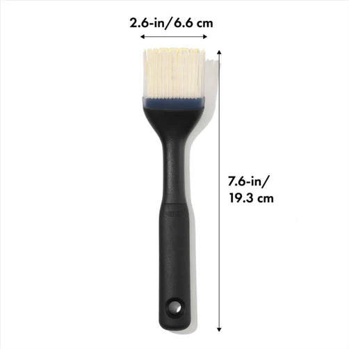 7.6" Black Silicone Pastry Brush