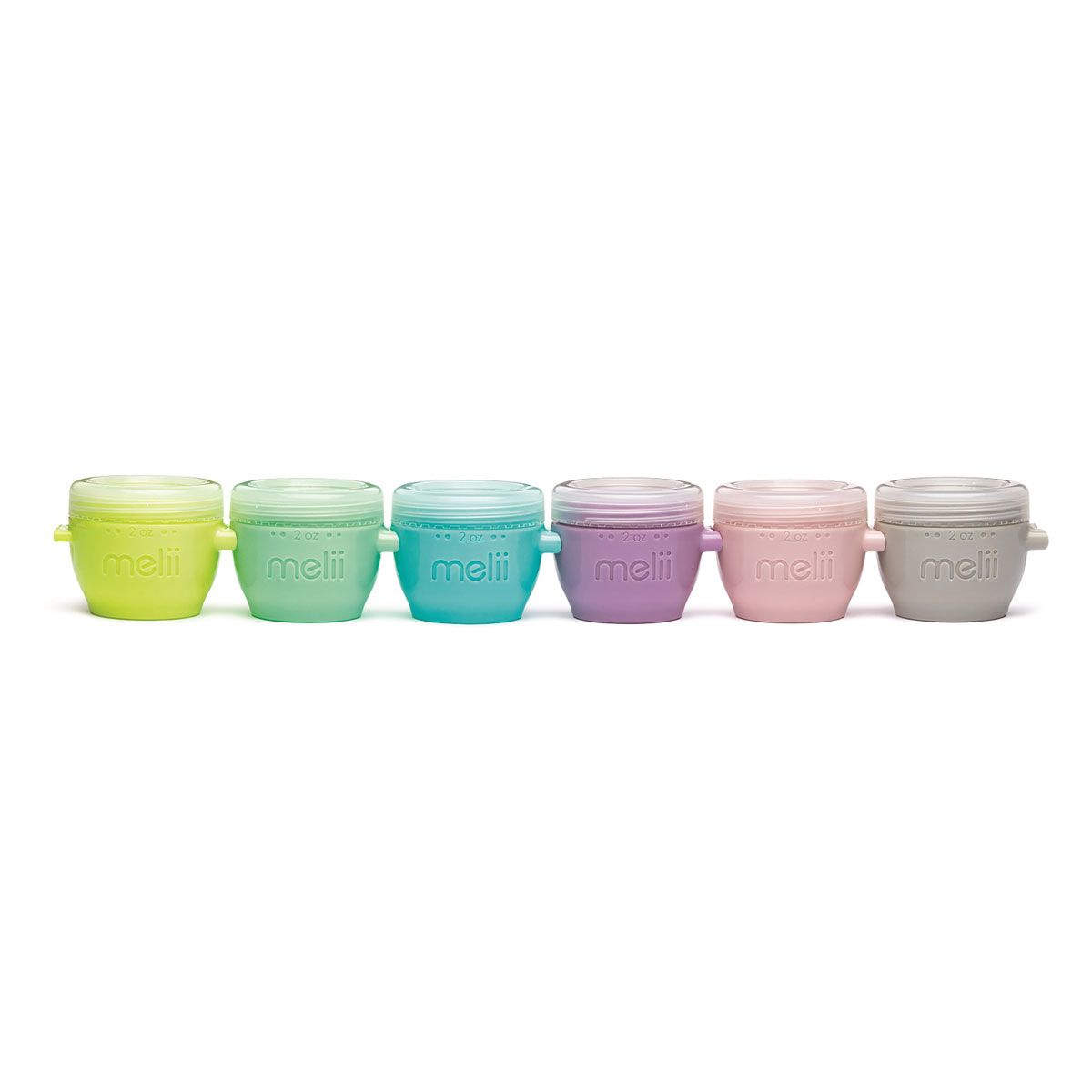 Melii Snap and Go Pods, 2-Ounce, Set of 6