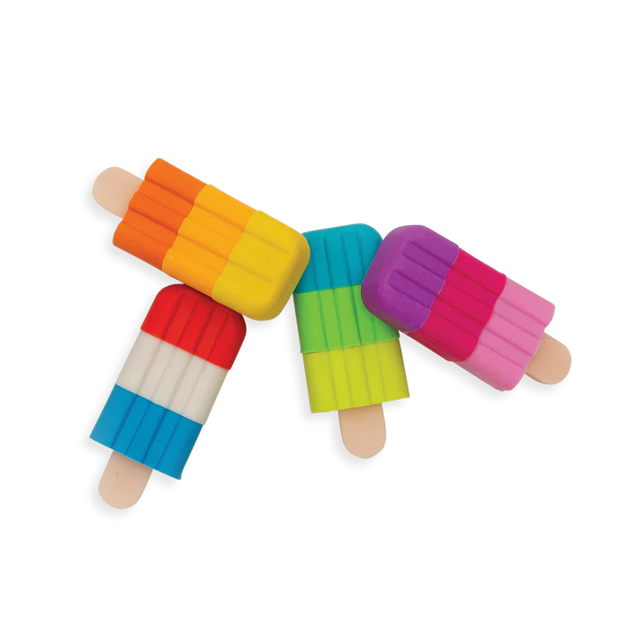 Icy Pops Scented Puzzle Erasers