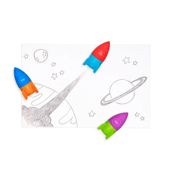 Blast Off Eraser + Sharpeners