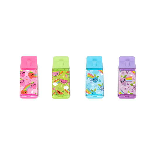 Lil’ Juicy Scented Erasers + Sharpeners