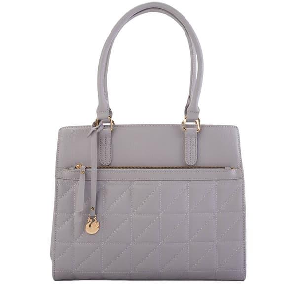 Satchel Bag with Handles Lilac