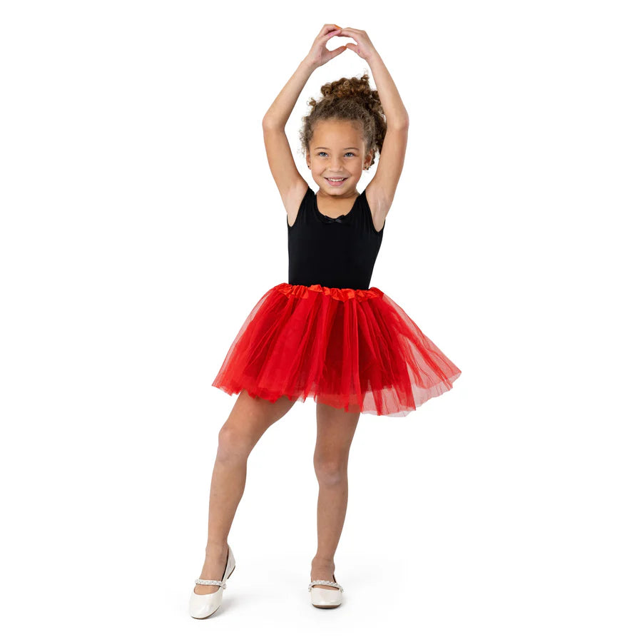 4 Layered Tutu Skirt Red