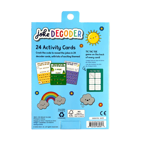 Joke Decoder Activity Cards