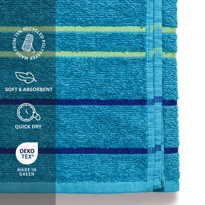 Bath Bella 27x56 Teal Sachet