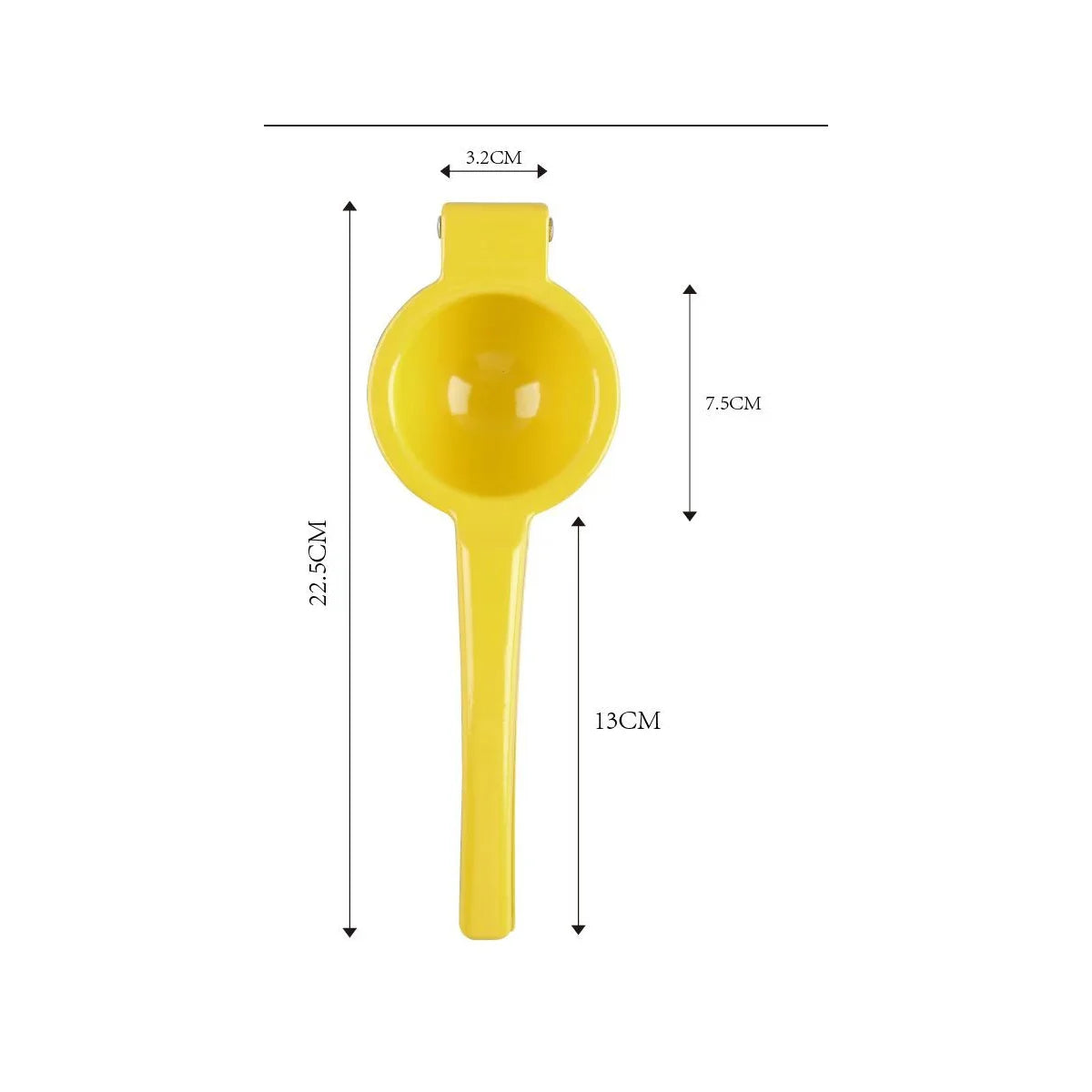 Lemon Squeezer Aluminum Alloy Yellow