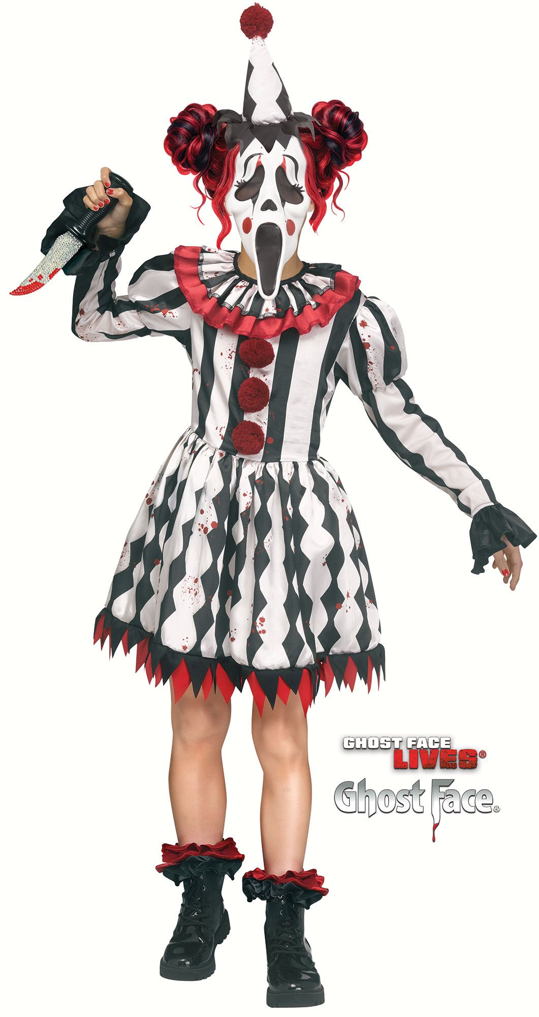 Harlequin Ghost Face® - Child