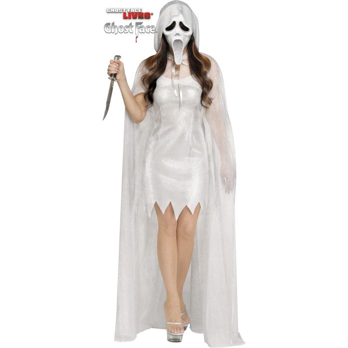 30th Anniversary Ladies Ghost Face® - Adult Silver