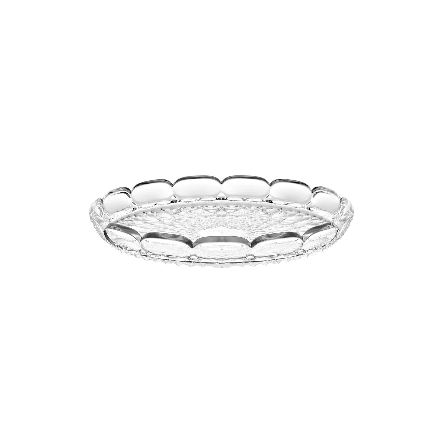 Vanity - Small Round Tray  Transparent