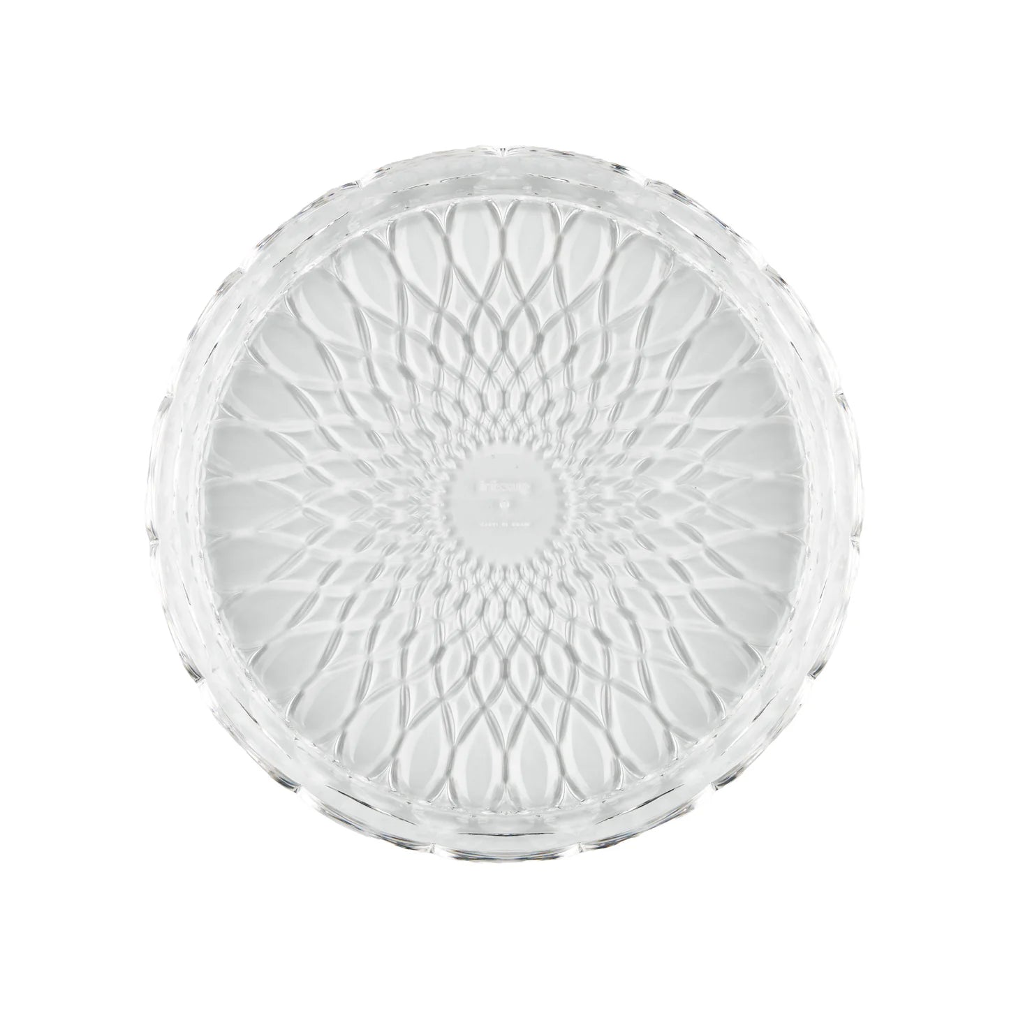 Vanity - Small Round Tray  Transparent